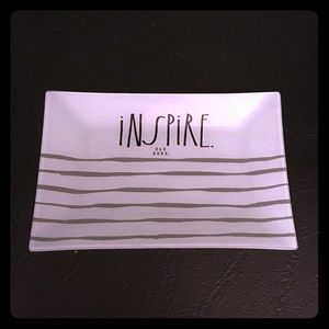 Inspire glass platter